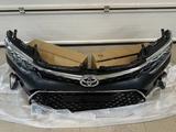 Бампер передний, фара передний, решетка радиатора камри 55 (camry 55) за 80 000 тг. в Алматы – фото 4