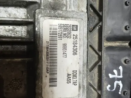 Блок управления двигателем Chevroletүшін75 000 тг. в Костанай – фото 2