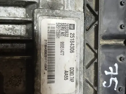 Блок управления двигателем Chevrolet за 75 000 тг. в Костанай – фото 2