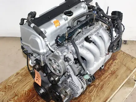 Honda k24 Двигатель 2.4 (хонда) япония, контрактные моторы за 139 900 тг. в Алматы – фото 2