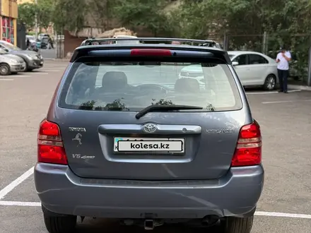 Toyota Highlander 2002 года за 6 700 000 тг. в Алматы – фото 5