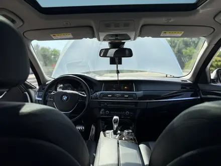 BMW 528 2014 года за 11 250 000 тг. в Алматы – фото 19