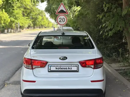Kia Rio 2015 года за 5 200 000 тг. в Шымкент – фото 4