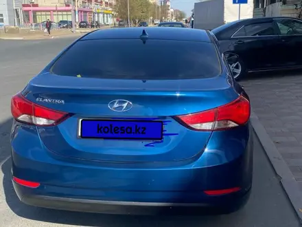 Hyundai Elantra 2014 года за 6 500 000 тг. в Атырау – фото 4