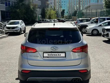 Hyundai Santa Fe 2016 года за 10 000 000 тг. в Астана – фото 5