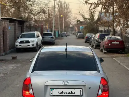 Hyundai Accent 2007 года за 2 200 000 тг. в Алматы – фото 5