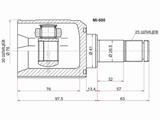 Шрус, граната внутренняя за 14 800 тг. в Шымкент