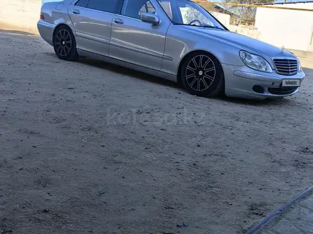 Mercedes-Benz S 500 2003 года за 4 000 000 тг. в Жанаозен – фото 3