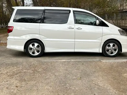 Toyota Alphard 2007 года за 8 400 000 тг. в Тараз – фото 2