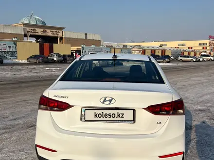 Hyundai Accent 2019 года за 7 200 000 тг. в Алматы – фото 6