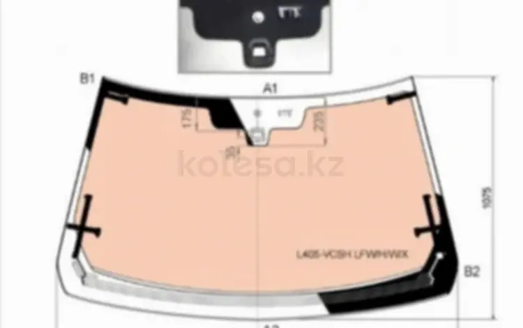 Стекло лобовое с полным обогревомfor111 400 тг. в Астана