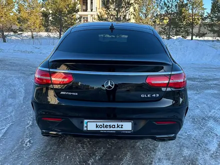 Mercedes-Benz GLE Coupe 43 AMG 2016 года за 31 500 000 тг. в Астана – фото 9