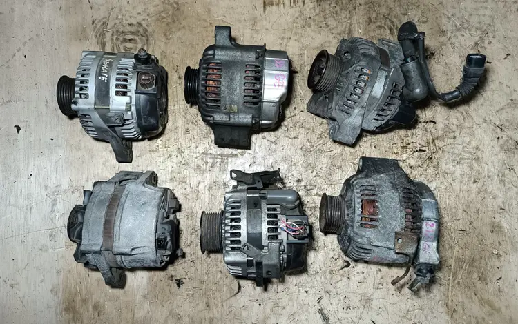 Генератор Toyota все модели Тойота 3S 5A 1MZ 2MZ 2AZ 2JZ 1JZ 3VZ 2UZ 1UZ 7Mүшін20 000 тг. в Караганда
