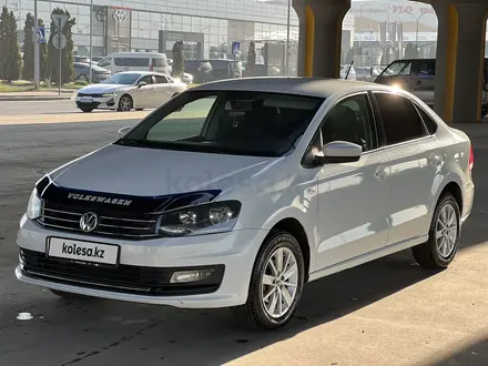 Volkswagen Polo 2015 года за 5 300 000 тг. в Алматы – фото 2