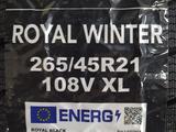 Royal Black 265/45R21 Royal Winterүшін78 000 тг. в Шымкент