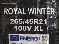 Royal Black 265/45R21 Royal Winter за 78 000 тг. в Шымкент