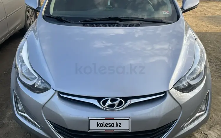 Hyundai Elantra 2015 года за 4 650 000 тг. в Актобе