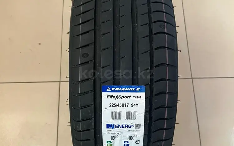 225/45 R17 Triangle (триангл) TH202 летние за 24 500 тг. в Астана