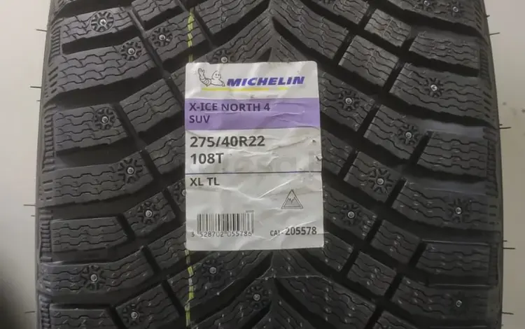 Michelin X-Ice North 4 275/40 R22 108T за 880 000 тг. в Астана