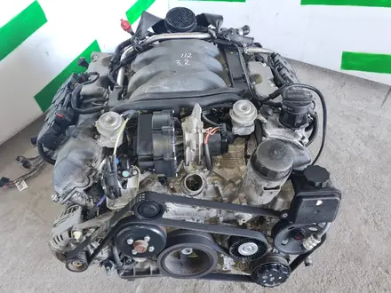 Двигатель (ДВС) M112 3.2 (112) на Mercedes Benz E320үшін450 000 тг. в Алматы