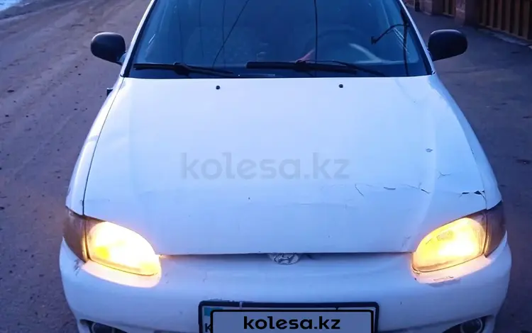 Hyundai Accent 1997 годаfor600 000 тг. в Алматы