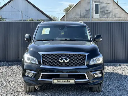 Infiniti QX80 2014 года за 15 300 000 тг. в Актобе – фото 2