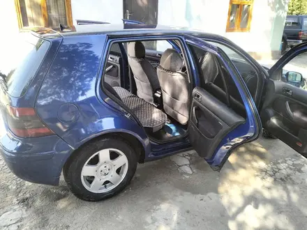 Volkswagen Golf 1997 года за 1 800 000 тг. в Тараз – фото 8