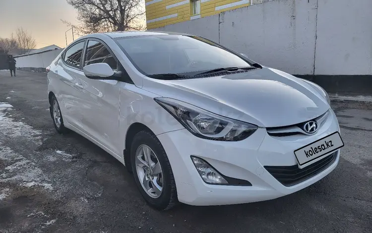 Hyundai Elantra 2015 годаүшін7 100 000 тг. в Тараз