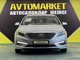 Hyundai Sonata 2017 года за 7 300 000 тг. в Алматы – фото 2