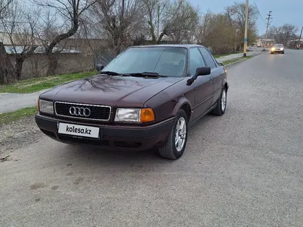 Audi 80 1992 года за 1 550 000 тг. в Тараз – фото 2