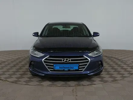 Hyundai Elantra 2018 года за 8 190 000 тг. в Шымкент – фото 2