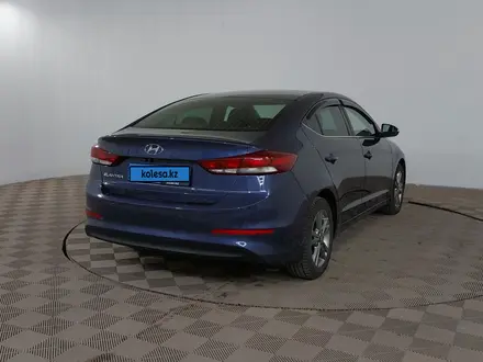 Hyundai Elantra 2018 года за 8 190 000 тг. в Шымкент – фото 5