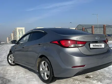 Hyundai Elantra 2014 года за 6 500 000 тг. в Алматы – фото 13