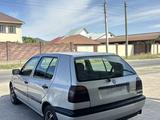 Volkswagen Golf 1992 года за 1 400 000 тг. в Тараз – фото 3