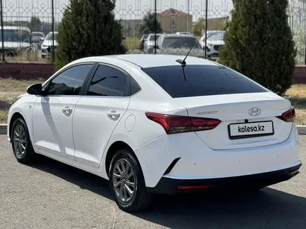 Hyundai Accent 2021 года за 8 150 000 тг. в Тараз – фото 7