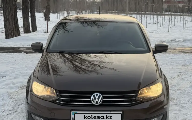 Volkswagen Polo 2015 года за 5 800 000 тг. в Алматы