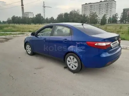 Kia Rio 2013 года за 3 800 000 тг. в Костанай – фото 2