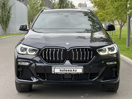 BMW X6 2021 года за 38 000 000 тг. в Астана – фото 2