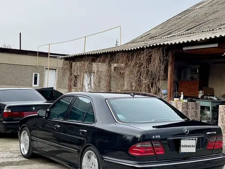 Mercedes-Benz E 55 AMG 2001 года за 8 000 000 тг. в Тараз – фото 14