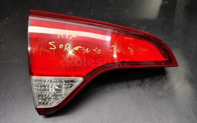 Фонарь крышки багажника Левый Sorento не диодный за 15 000 тг. в Астана