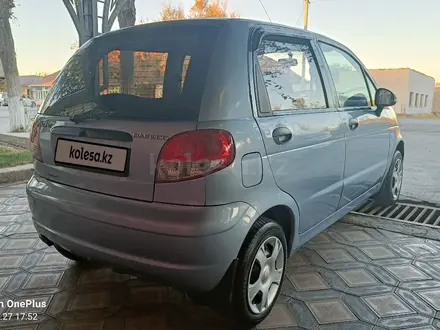 Daewoo Matiz 2013 года за 2 300 000 тг. в Туркестан – фото 4