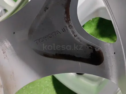 Оригинальные литые диски Toyota Estima R17 7 J 5/114, 3 ET 50 за 180 000 тг. в Алматы – фото 7