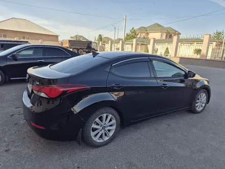 Hyundai Elantra 2014 года за 5 200 000 тг. в Шымкент – фото 5