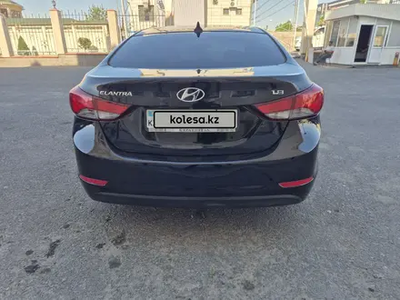 Hyundai Elantra 2014 года за 5 200 000 тг. в Шымкент – фото 6