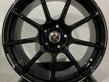Rays Volk GT090 R18 8, 5J 5x114, 3 ET40 Gloss Black + Milling за 360 000 тг. в Алматы – фото 2