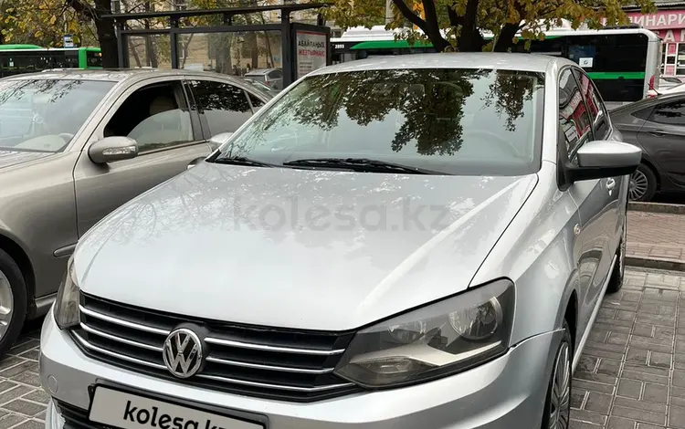 Volkswagen Polo 2016 года за 5 500 000 тг. в Алматы