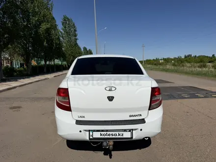 ВАЗ (Lada) Granta 2190 2014 года за 3 000 000 тг. в Астана – фото 4