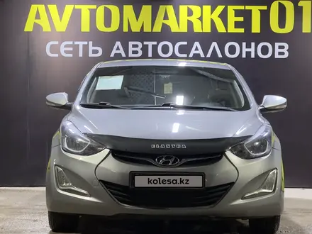 Hyundai Elantra 2014 года за 6 700 000 тг. в Астана – фото 2