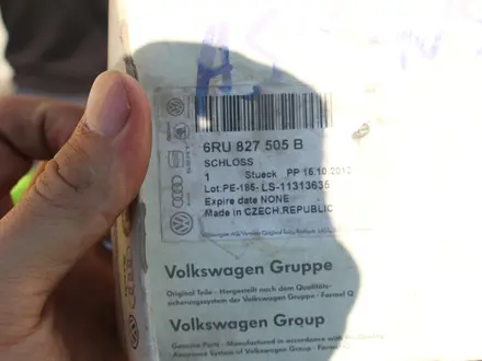 Замок крышки багажника Vw Polo за 25 000 тг. в Караганда – фото 2