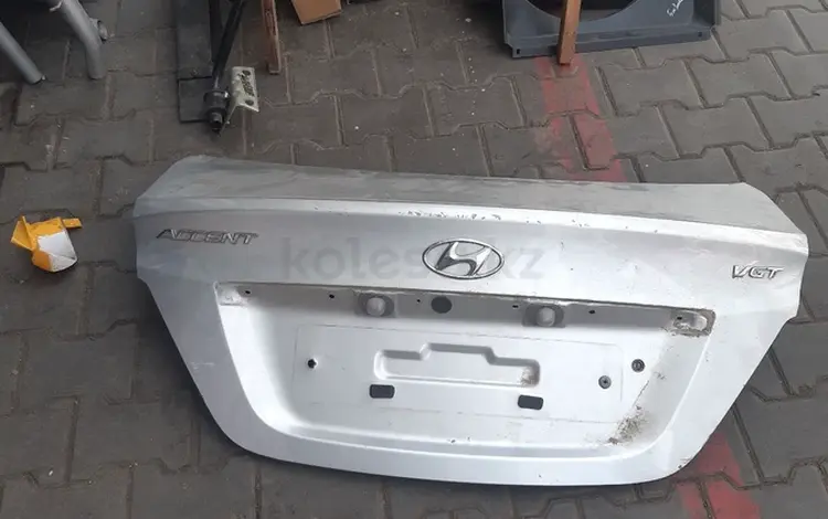 Hyundai Accent крышка багажникаүшін90 000 тг. в Алматы